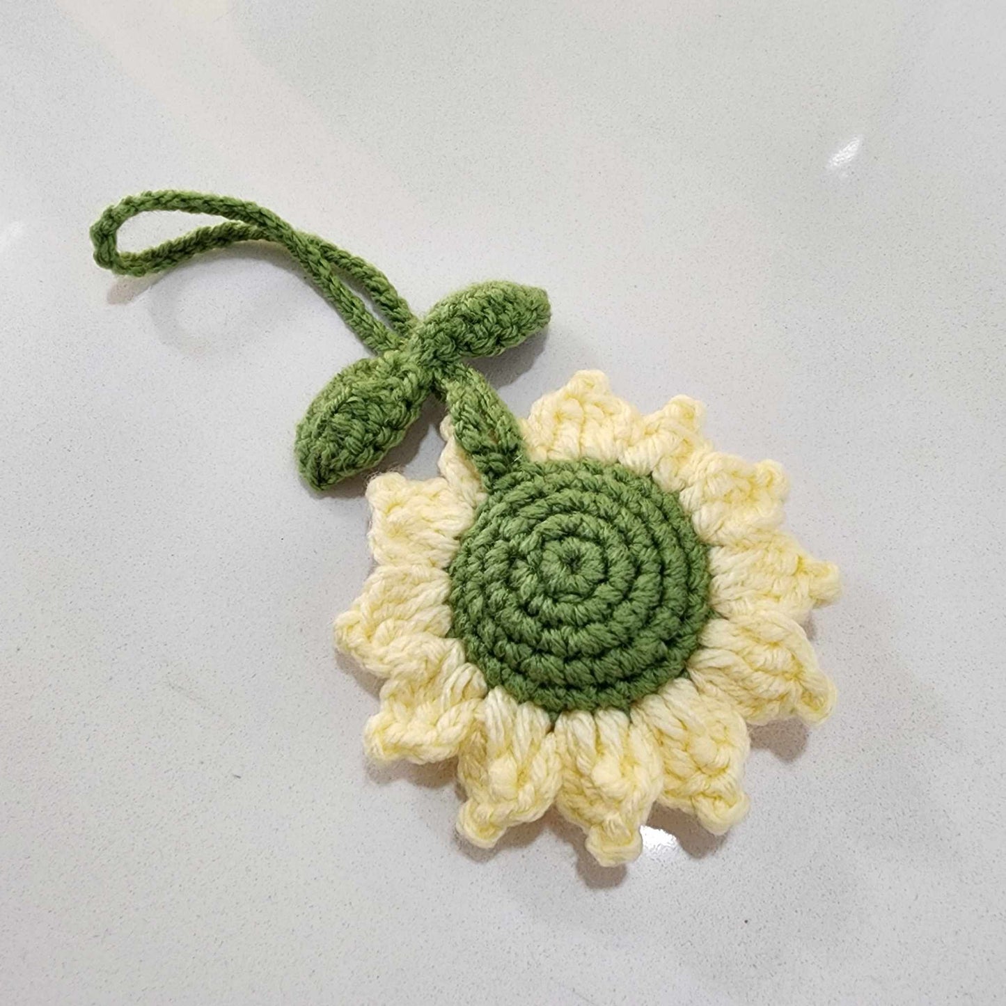 Sunflower Bag Charm