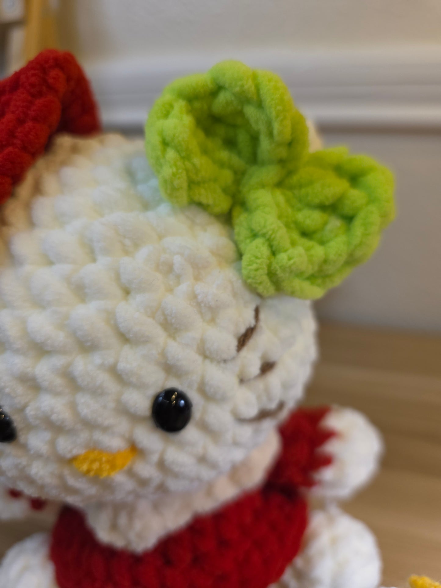 Kitty Cat in Christmas outfit | Handmade Crochet Plushie | Perfect Christmas Gift Idea