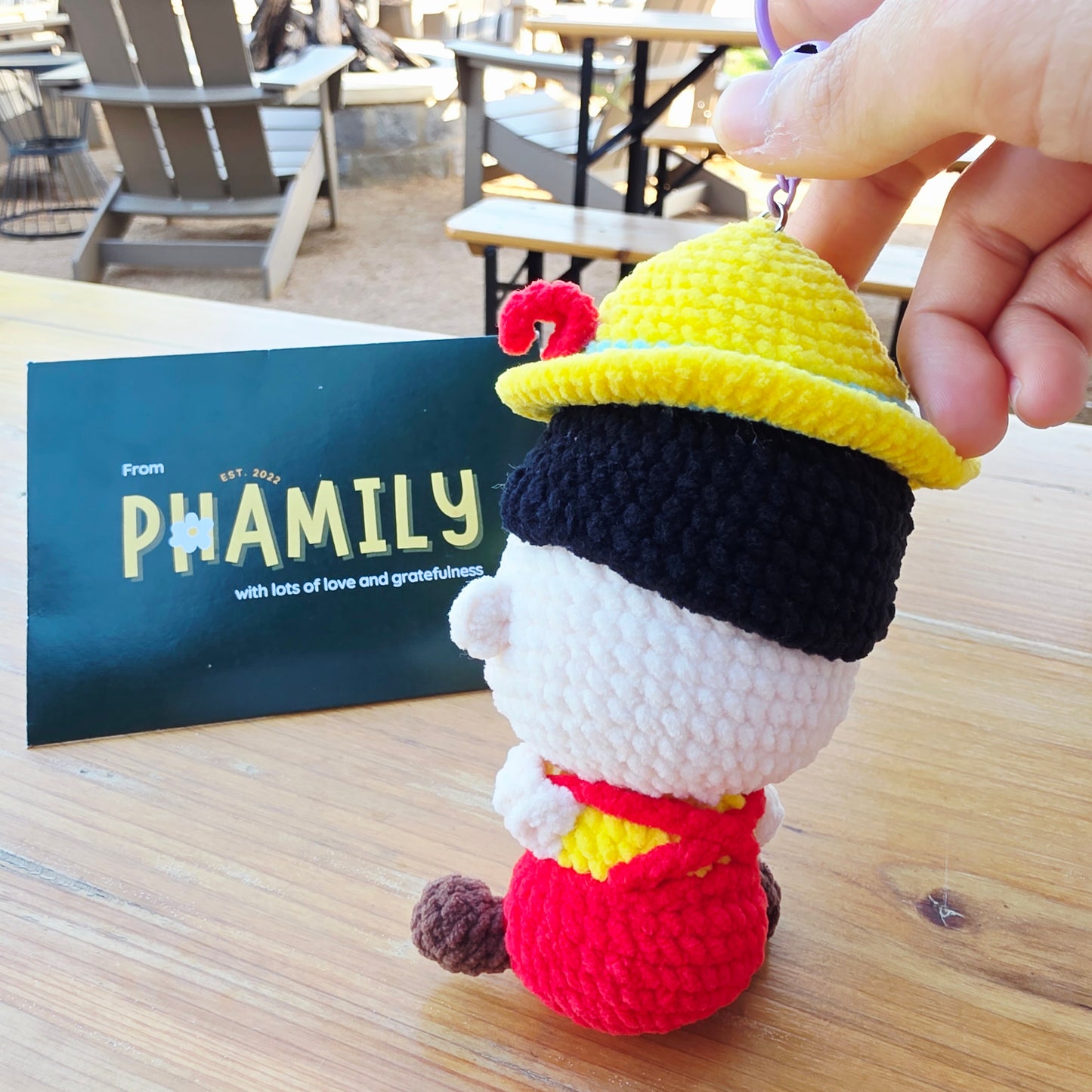 Pinocchio Keychain/Bag charm