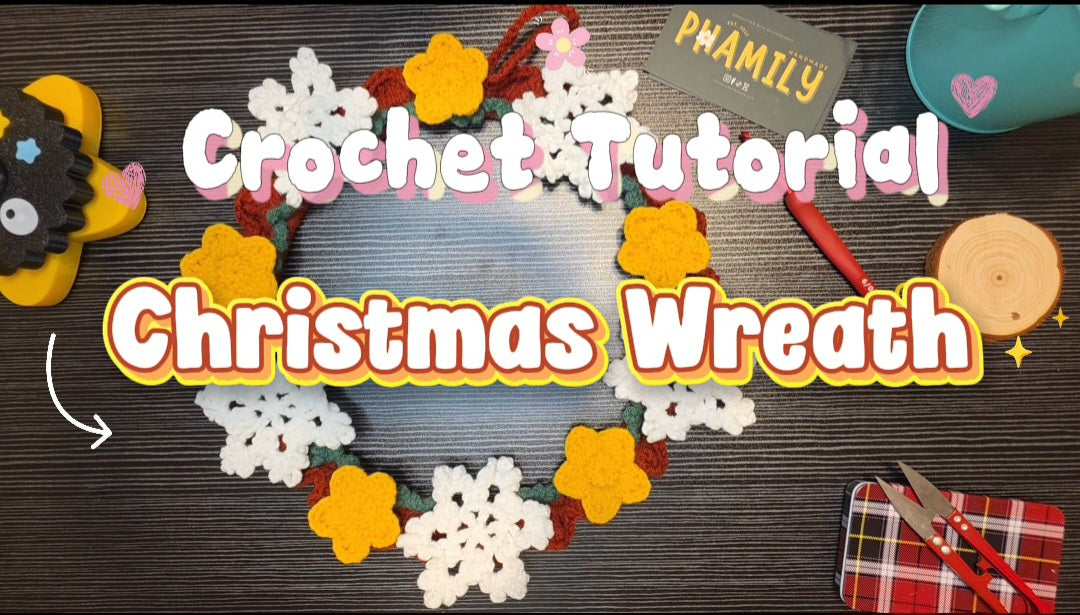 Tutorial: DIY Crochet Christmas Wreath, Add a Handmade Touch to Your Holiday Decor