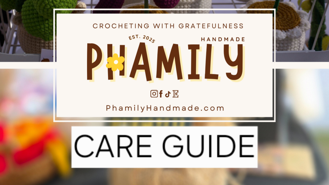 Crochet Items' Care Guide
