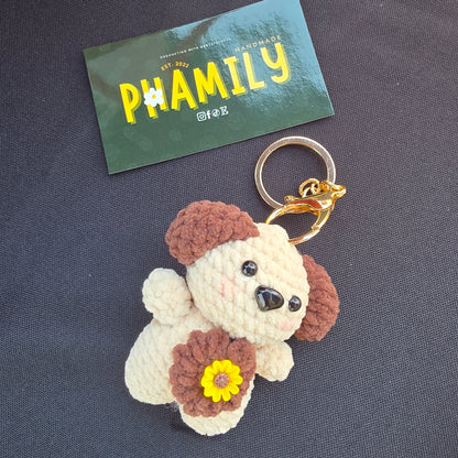 Animal Small Sized Crochet Keychain