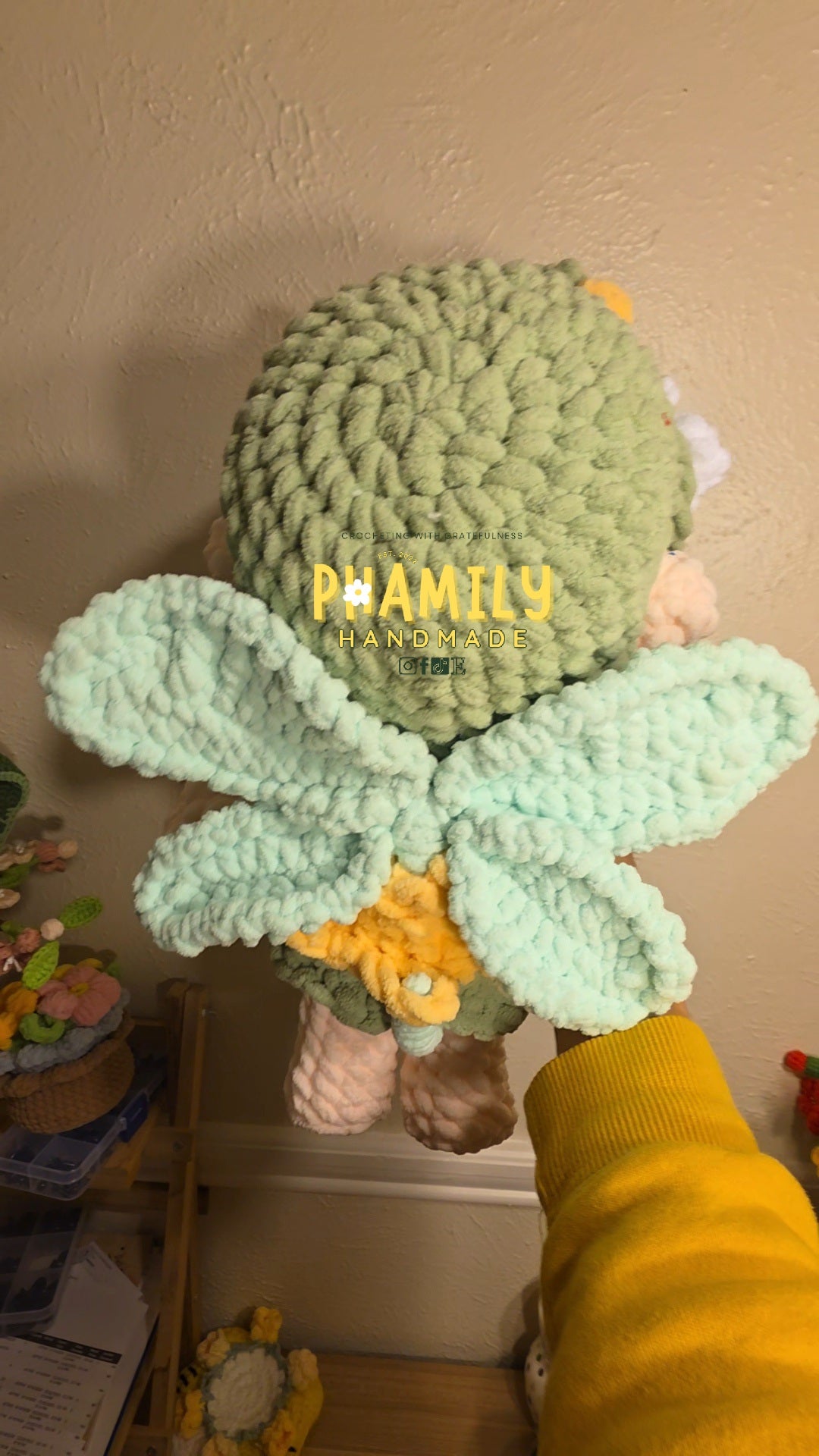 1. Flower Fairy / Spring Fairy Doll | 15in Tall