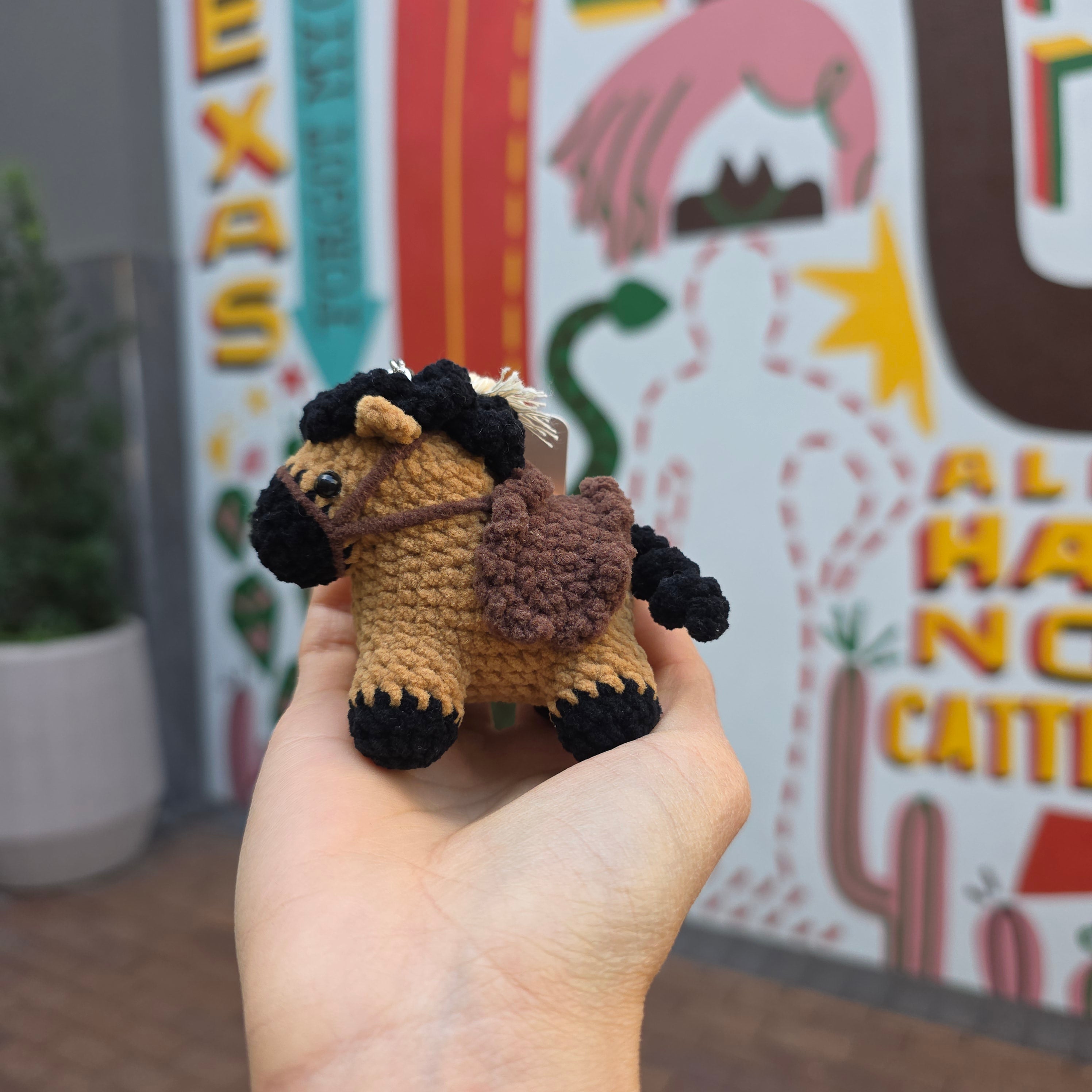 1. Horse Keychain