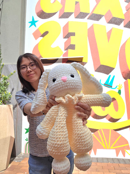 Bunny Snuggler 16" height