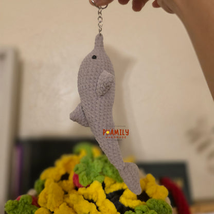 Shark / Whale / Dolphin Keychain
