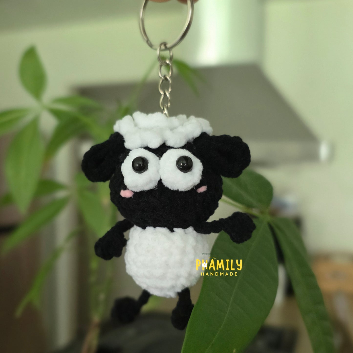 Sheep Keychain | Sheep Crochet Amigurumi