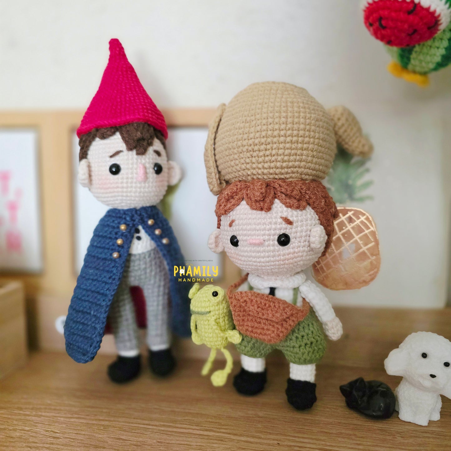 Greg & Wirt from Over the Garden Wall - Crochet Handmade Plush Toy