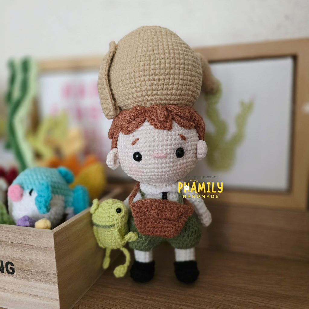 Greg & Wirt from Over the Garden Wall - Crochet Handmade Plush Toy