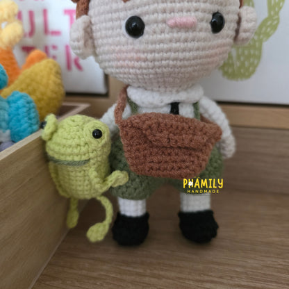 Greg & Wirt from Over the Garden Wall - Crochet Handmade Plush Toy
