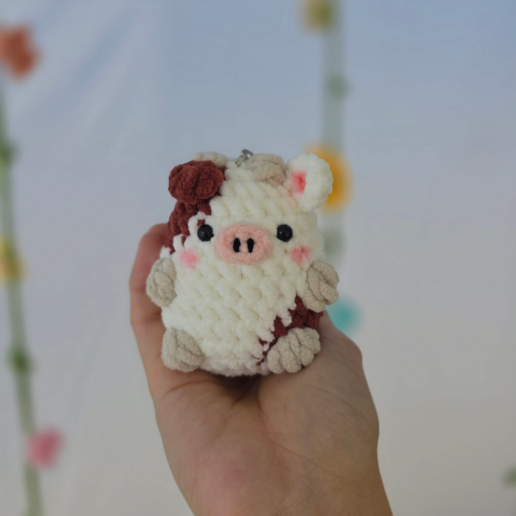 1. Egg Animals | Cute animal keychain | kawaii bag charm
