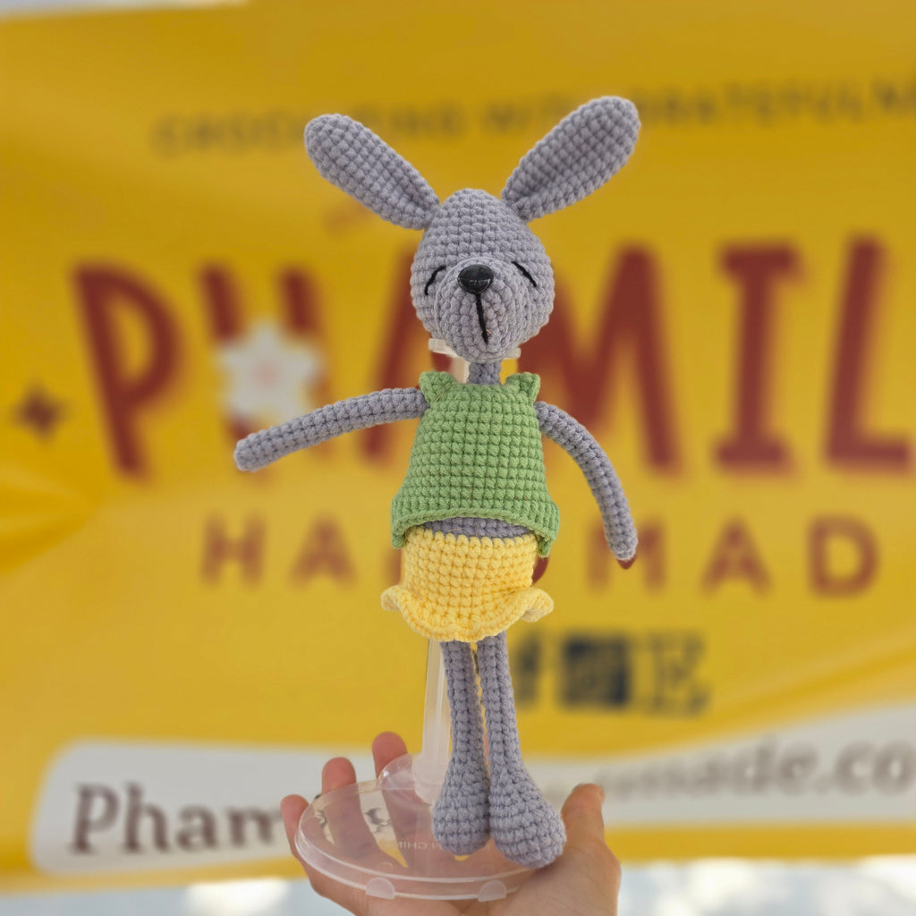 1. Bunny Toy, Crochet Doll, Bunny Rabbit Lover, Emotional Support Doll, Cute Doll, Crochet Toy, Handmade Bunny