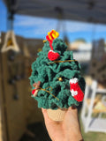 1. Christmas Tree Desk Decor, Bag Charm, Desk Decor, Holiday Gift, Christmas Gift Idea