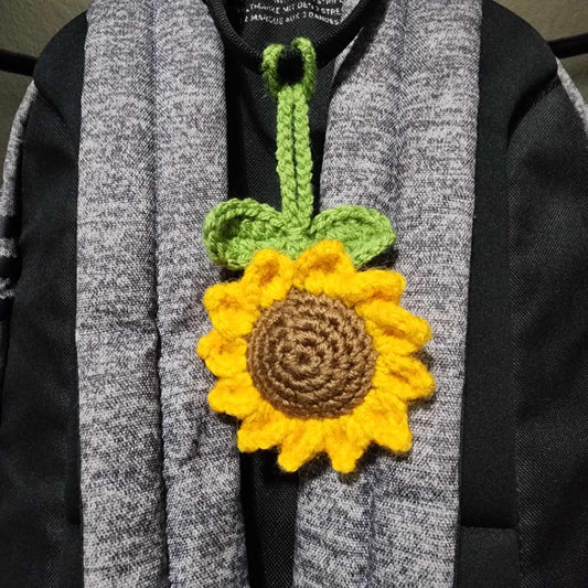 Sunflower Bag Charm