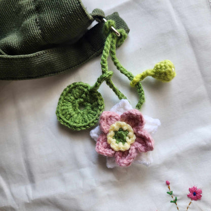 Lotus Bag Charm