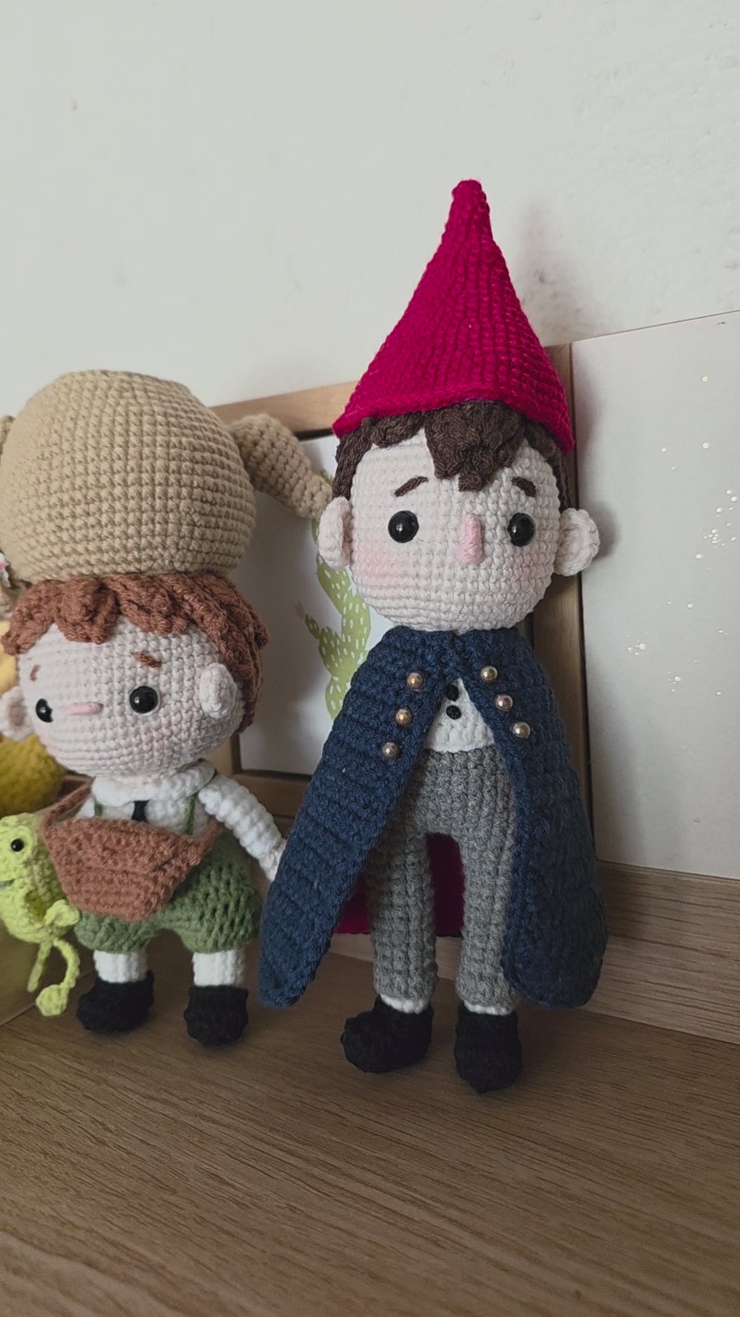 Greg & Wirt from Over the Garden Wall - Crochet Handmade Plush Toy