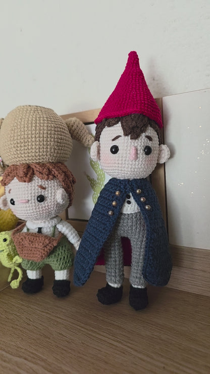 Greg & Wirt from Over the Garden Wall - Crochet Handmade Plush Toy