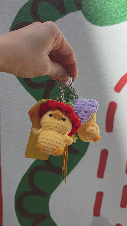 1. Little Duck Keychain