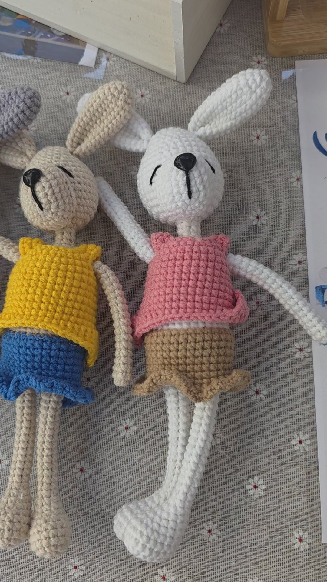 1. Bunny Toy, Crochet Doll, Bunny Rabbit Lover, Emotional Support Doll, Cute Doll, Crochet Toy, Handmade Bunny