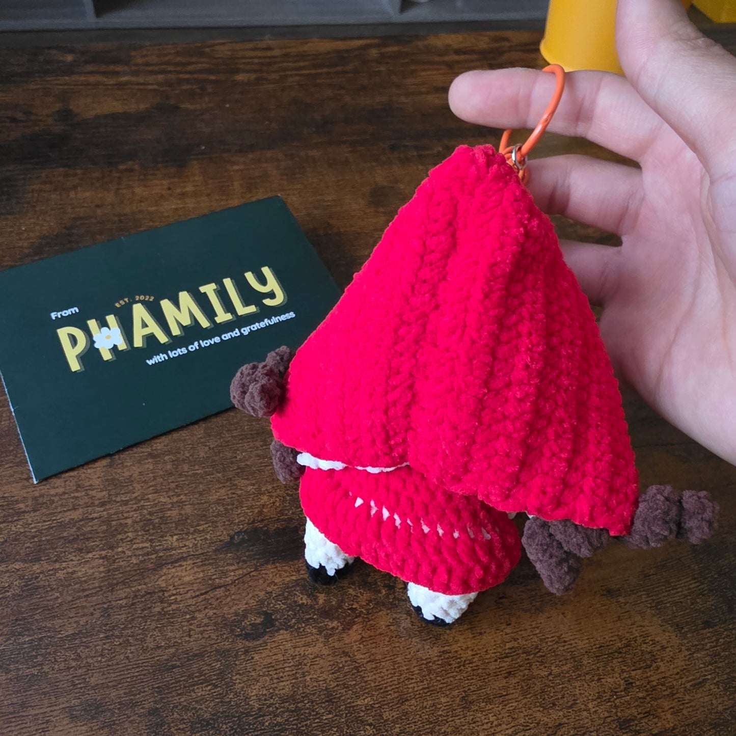 Little Red Riding Hood Keychain (5in)