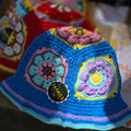 Granny Square Bucket Hat