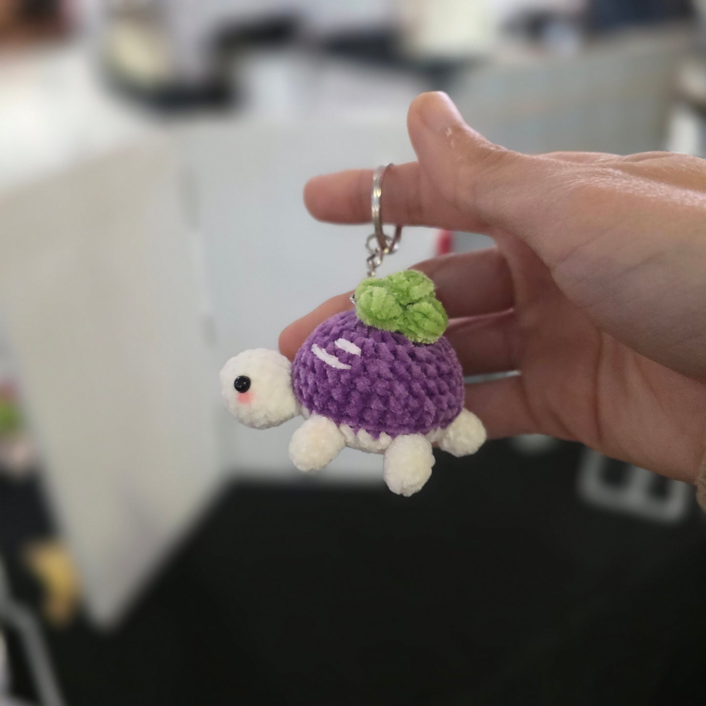 1. Cute Turtle Keychains - Finished item, ready to ship