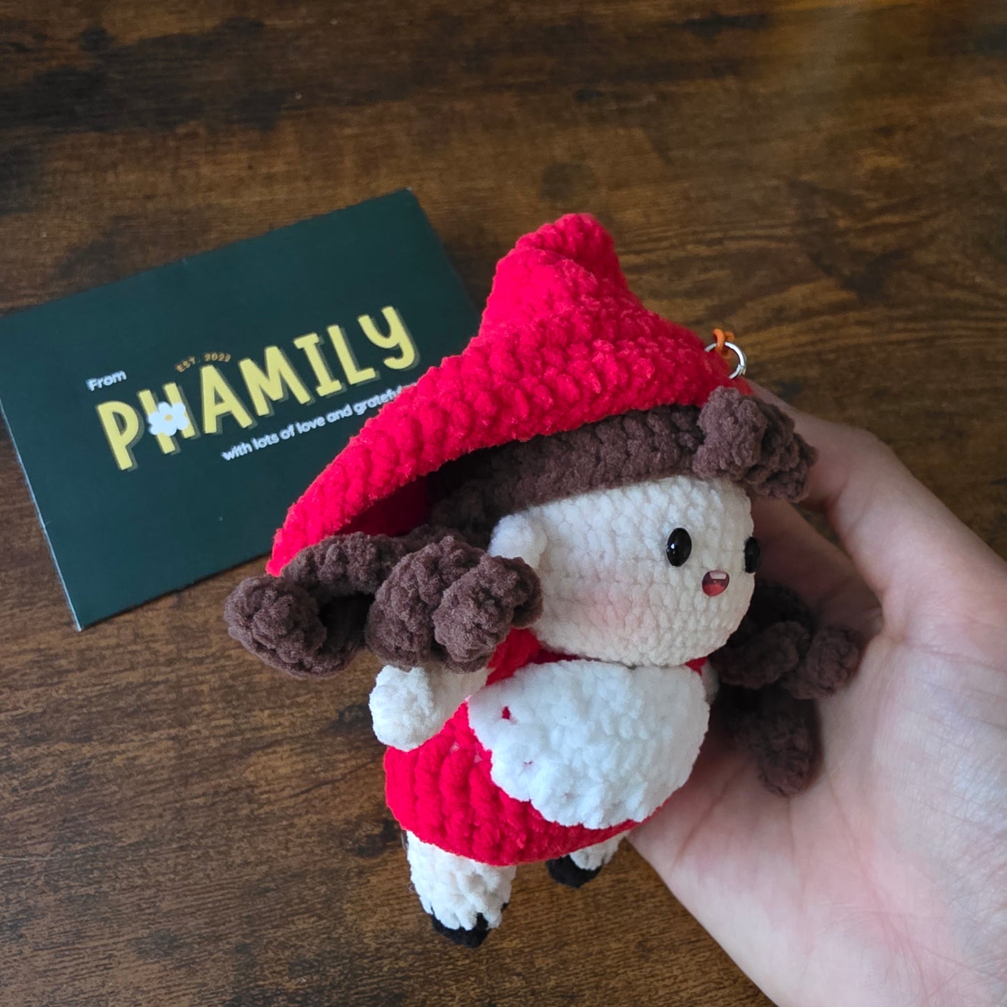 Little Red Riding Hood Keychain (5in)