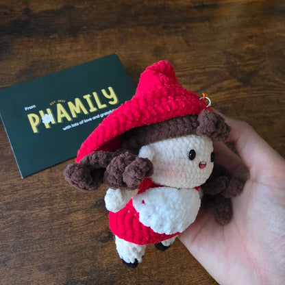 Little Red Riding Hood Keychain (5in)