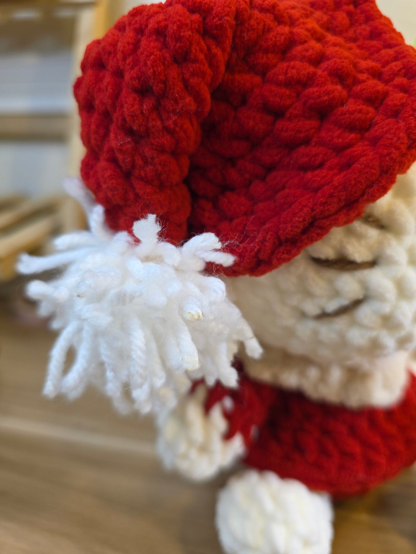 Kitty Cat in Christmas outfit | Handmade Crochet Plushie | Perfect Christmas Gift Idea