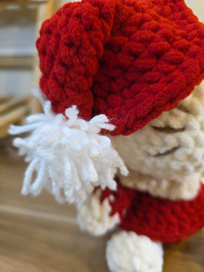 Kitty Cat in Christmas outfit | Handmade Crochet Plushie | Perfect Christmas Gift Idea