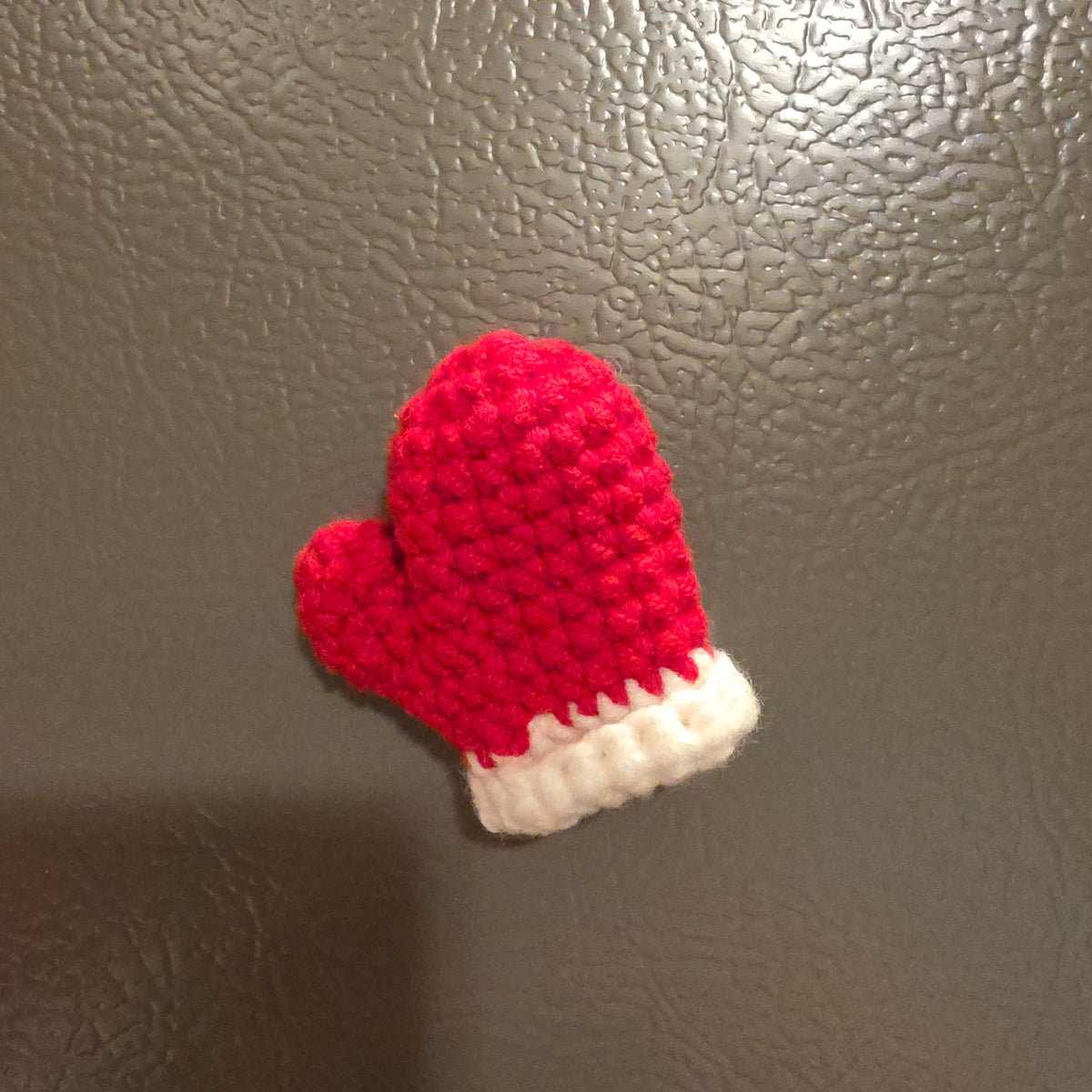 Cute Christmas Fridge Magnet Set | Cute Holiday Kitchen Decor, Handmade Crochet Christmas Decorations