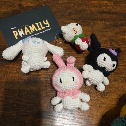 Hello Kitty & Friends Keychains