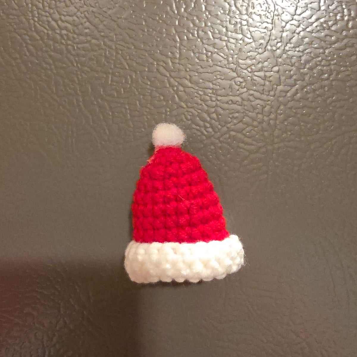 Cute Christmas Fridge Magnet Set | Cute Holiday Kitchen Decor, Handmade Crochet Christmas Decorations