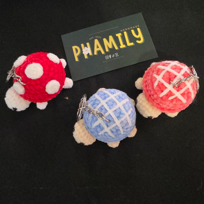1. Cute Turtle Keychains - Finished item, ready to ship