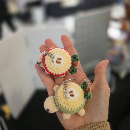 1. Cute Turtle Keychains - Finished item, ready to ship