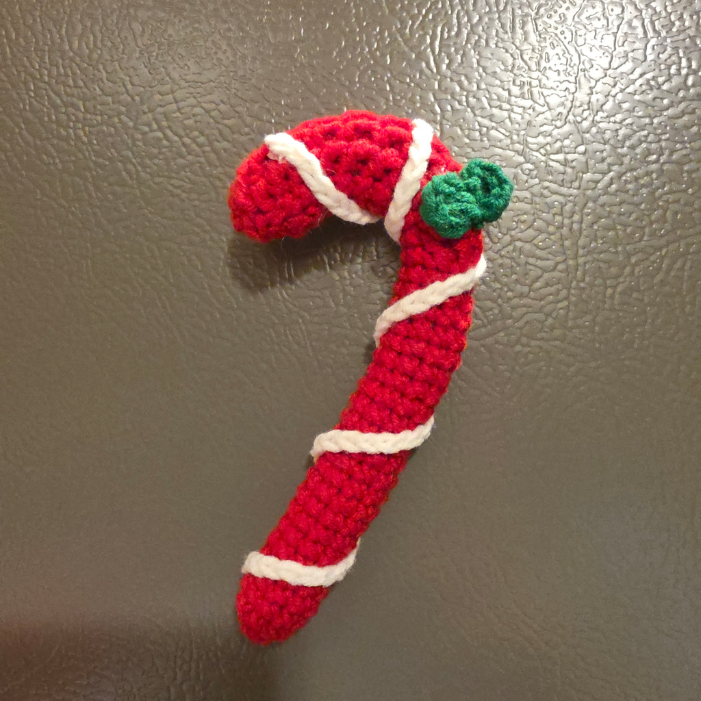 Cute Christmas Fridge Magnet Set | Cute Holiday Kitchen Decor, Handmade Crochet Christmas Decorations