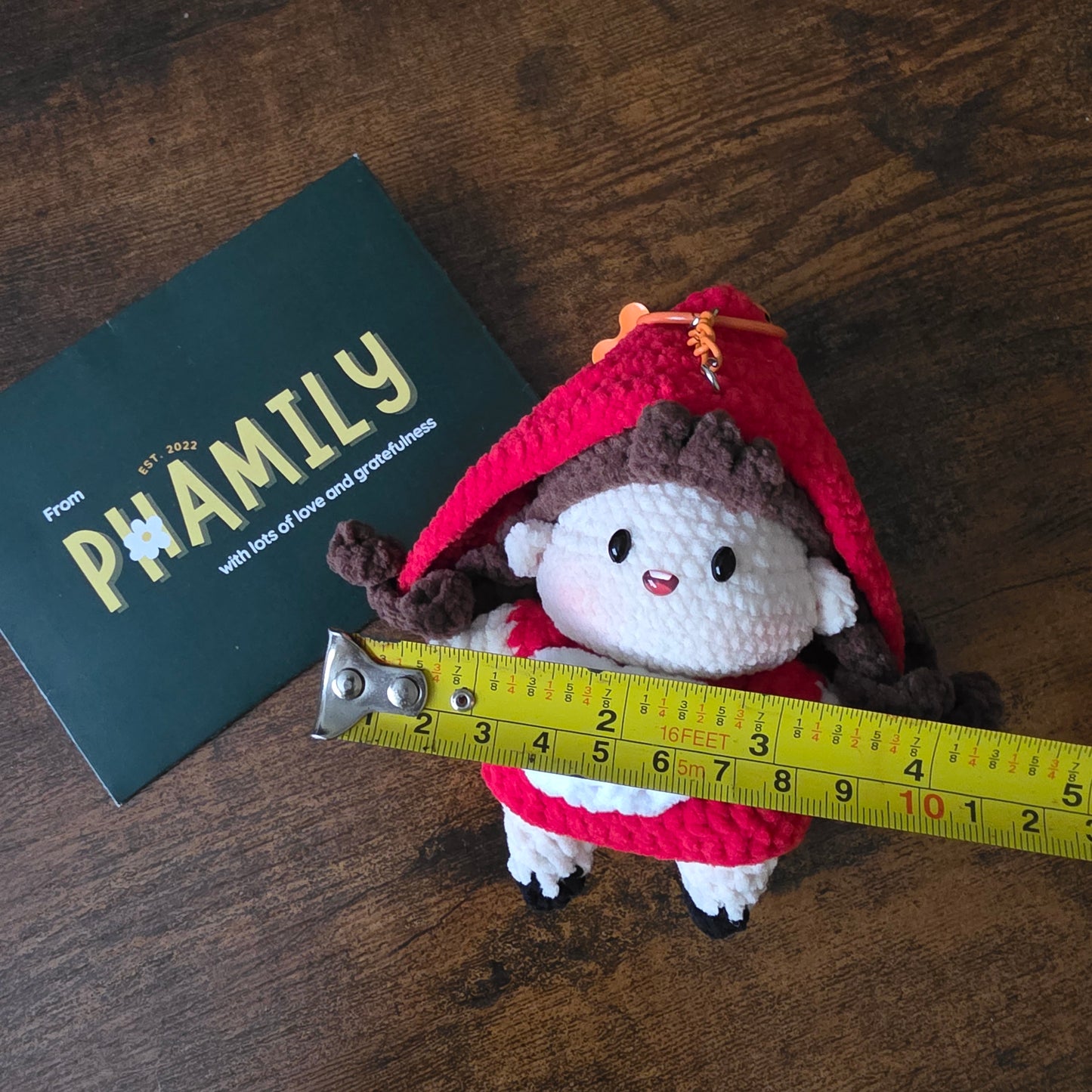 Little Red Riding Hood Keychain (5in)