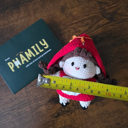 Little Red Riding Hood Keychain (5in)